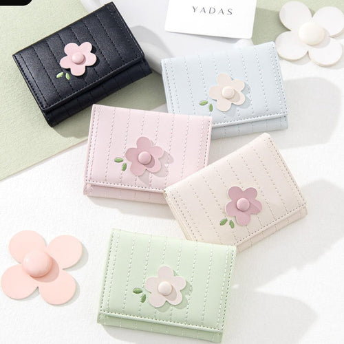 Pastel Cherry Trifold Wallet